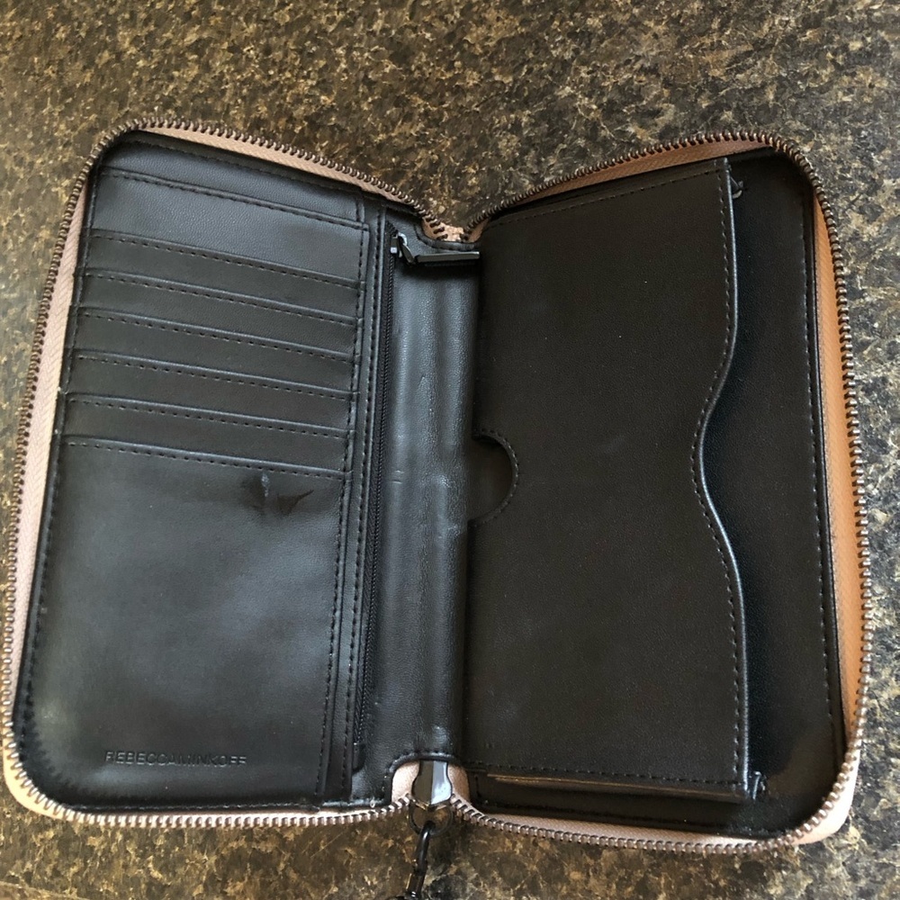 Rebecca Minkoff leather wristlet wallet. - Picture 6 of 6